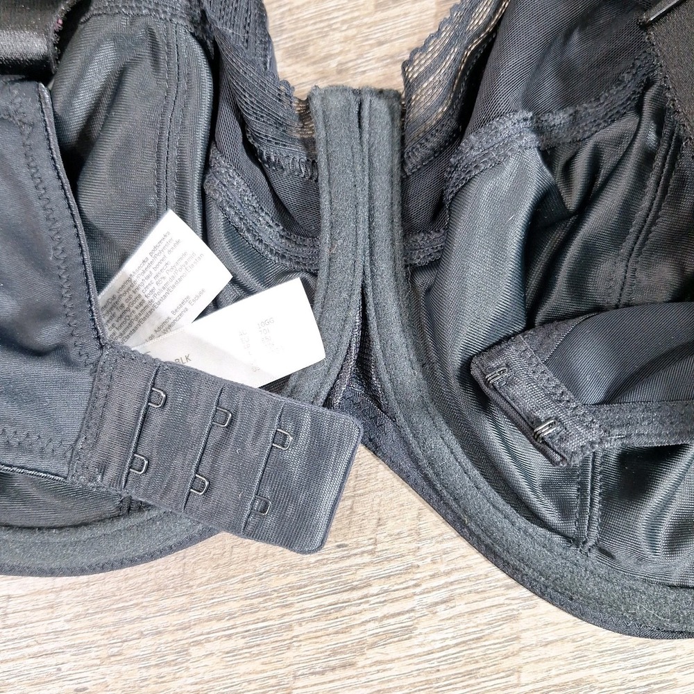 Fantasie Style FL3091 Fushion  Sz 32J Black Bra Underwire - Picture 3 of 4